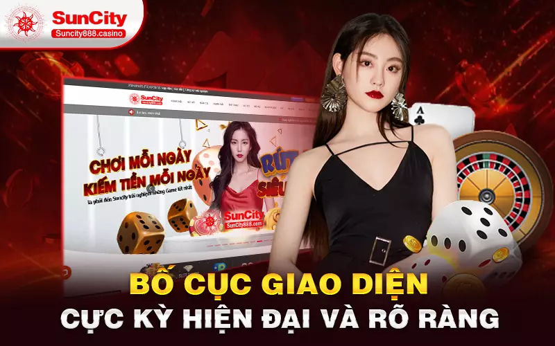 Bố cục giao diện cực kỳ hiện đại và rõ ràng