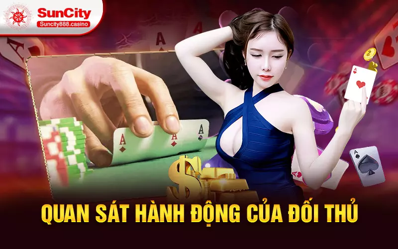 Quan sát hành động của đối thủ