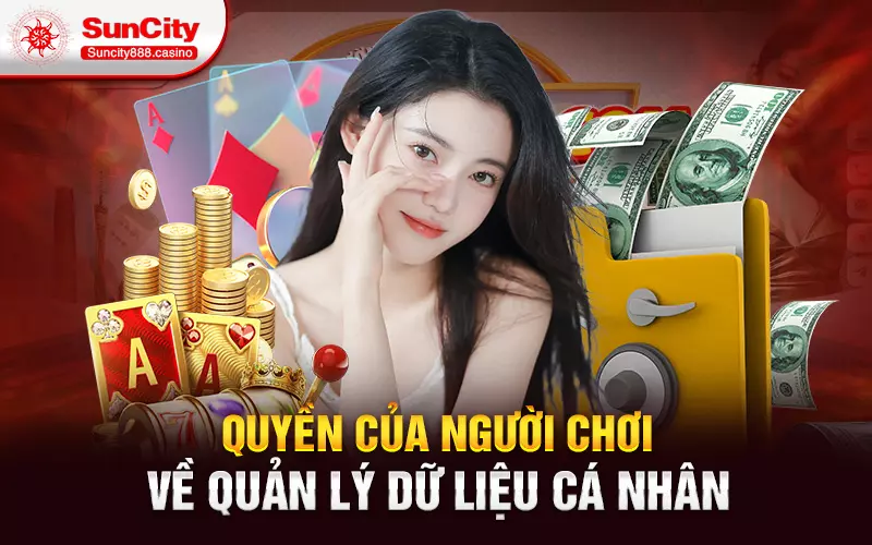 Quyền của người chơi về quản lý dữ liệu cá nhân