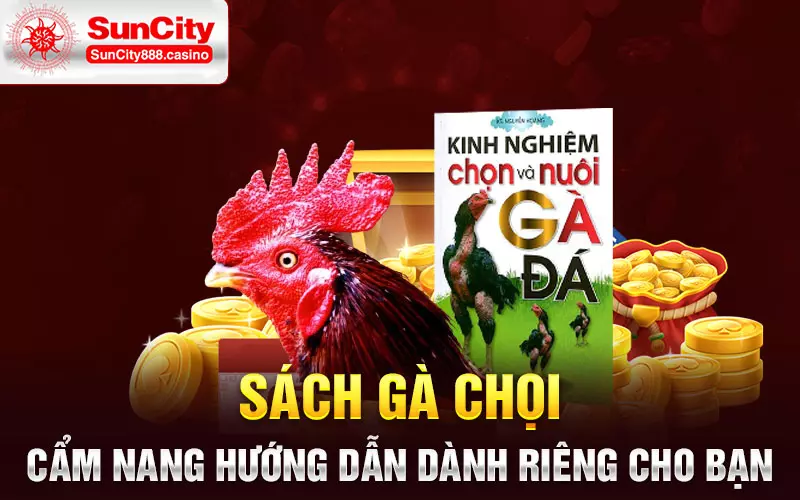 Sách gà chọi - Cẩm nang hướng dẫn dành riêng cho bạn